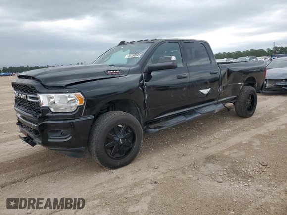 2022 Ram 2500 Tradesman with VIN 3C6UR5HJ9NG423994, listed as a Copart auction lot 55760645 with 7,868 mi miles and Salvage title. Bid and sale history available at DreamBid. Image 1.