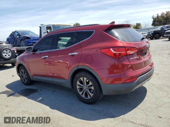 2014 Hyundai Santa Fe Sport with VIN 5XYZU3LB8EG218845, listed as a Copart auction lot 54271205 with 138,100 mi miles and Clean Title. Bid and sale history available at carsss.com. Image 2.
