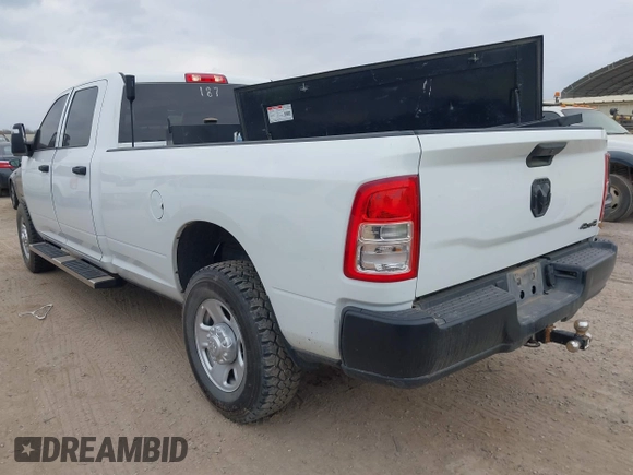 2023 Ram 2500 Tradesman with VIN 3C6UR5HJ2PG631377, listed as a IAAI auction lot 41707652 with 38,564 mi miles. Bid and sale history available at carsss.com. Image 3.
