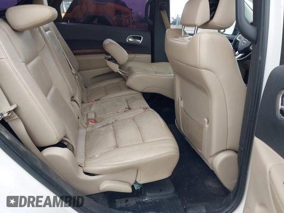 2013 Dodge Durango Citadel with VIN 1C4RDHEG2DC672632, listed as a IAAI auction lot 42432340 with 246,901 mi miles and . Bid and sale history available at DreamBid. Image 8.
