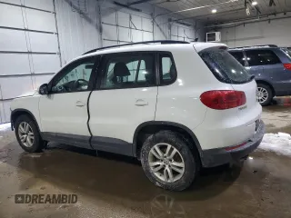 2015 Volkswagen Tiguan S with VIN WVGBV7AX9FW578498, listed as a Copart auction lot 44725305 with 160,501 mi miles and Salvage Title. Bid and sale history available at DreamBid. Image 2.