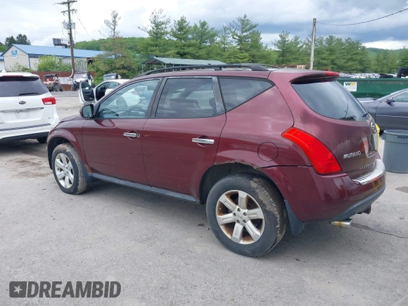 2007 Nissan Murano S with VIN JN8AZ08W47W667541, listed as a IAAI auction lot 42194462 with 240,504 mi miles and . Bid and sale history available at DreamBid. Image 3.