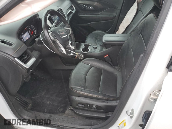 2020 GMC Terrain SLT with VIN 3GKALPEX8LL322214, listed as a Copart auction lot 44974715 with 75,585 mi miles and Salvage Title. Bid and sale history available at carsss.com. Image 7.