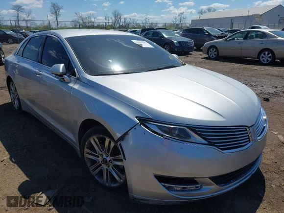 2015 Lincoln MKZ Hybrid with VIN 3LN6L2LU6FR600747, listed as a IAAI auction lot 42059509 with 1 mi miles. Bid and sale history available at carsss.com. Image 1.