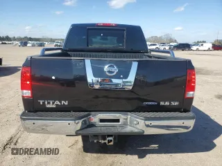 2010 Nissan Titan SE with VIN 1N6BA0ED4AN312650, listed as a Copart auction lot 47284915 with 266,394 mi miles and Salvage Title. Bid and sale history available at carsss.com. Image 6.