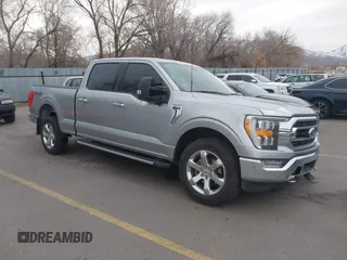 2021 Ford F-150 XL with VIN 1FTFW1E80MFC88733, listed as a IAAI auction lot 41434310 with 31,295 mi miles. Bid and sale history available at carsss.com. Image 1.