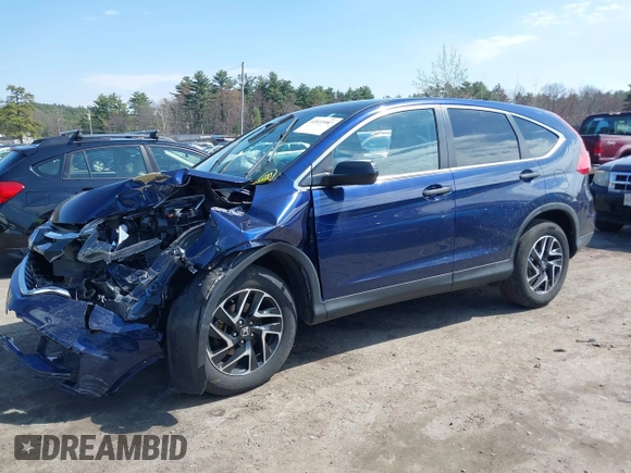 2016 Honda CR-V SE with VIN 5J6RM4H46GL019536, listed as a IAAI auction lot 42033987 with 44,792 mi miles and . Bid and sale history available at carsss.com. Image 14.