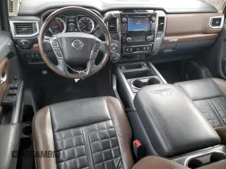 2017 Nissan Titan XD SV with VIN 1N6BA1F47HN524439, listed as a Copart auction lot 78552924 with 139,696 mi miles and Salvage Title. Bid and sale history available at carsss.com. Image 8.