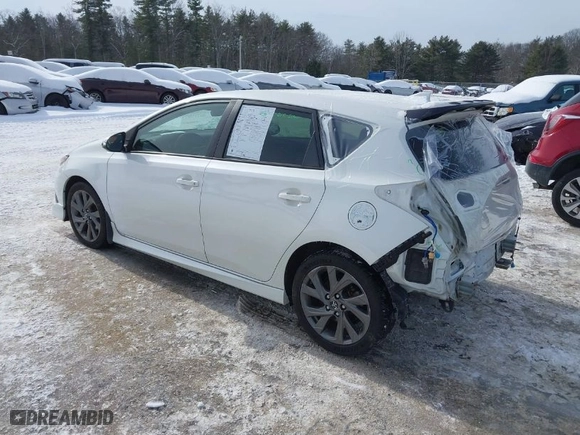 2017 Toyota Corolla iM with VIN JTNKARJE9HJ525578, listed as a IAAI auction lot 41549016 with 66,997 mi miles. Bid and sale history available at carsss.com. Image 3.