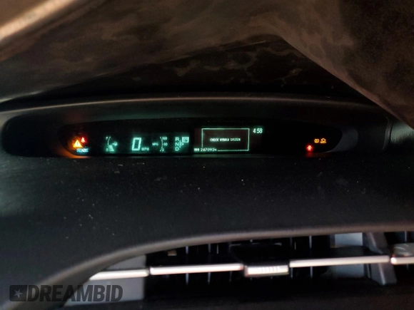 2010 Toyota Prius II with VIN JTDKN3DU7A1129745, listed as a Copart auction lot 51934155 with 247,092 mi miles and Clean Title. Bid and sale history available at DreamBid. Image 9.