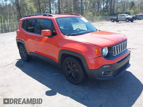 2018 Jeep Renegade Latitude with VIN ZACCJABB3JPJ43290, listed as a IAAI auction lot 41844647 with 238,581 mi miles and . Bid and sale history available at DreamBid. Image 1.