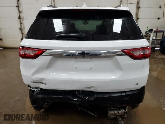 2021 Chevrolet Traverse LT Cloth with VIN 1GNERGKW3MJ238292, listed as a Copart auction lot 85295904 with 25,813 mi miles and Non Repairable. Bid and sale history available at carsss.com. Image 6.