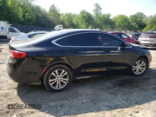 2015 Chrysler 200 Limited with VIN 1C3CCCAB3FN504967, listed as a Copart auction lot 56356125 with 153,067 mi miles and Salvage title. Bid and sale history available at DreamBid. Image 3.