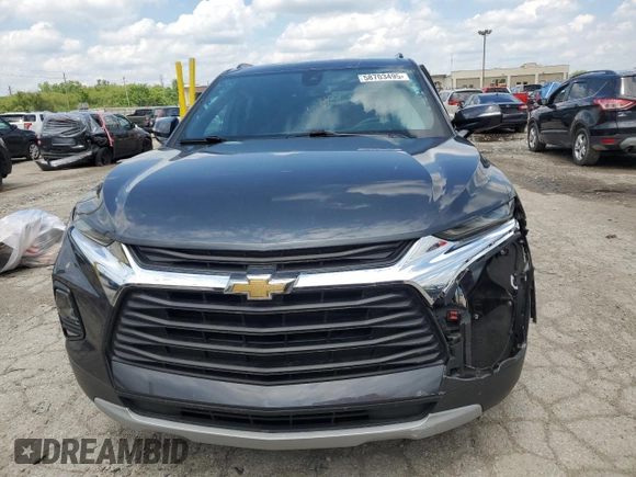 2022 Chevrolet Blazer LT z VIN 3GNKBHR47NS164795, wystawiony jako Copart lot #58703495 z przebiegiem Nie podano mil oraz Szkoda całkowita • Salvage title. Historia ofert i sprzedaży dostępna na DreamBid. Obrazek 5.