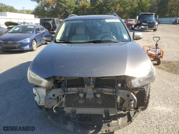 2013 Mitsubishi Outlander SE with VIN JA4AS3AW9DU008111, listed as a Copart auction lot 78165724 with 177,100 mi miles and Salvage Title. Bid and sale history available at carsss.com. Image 5.