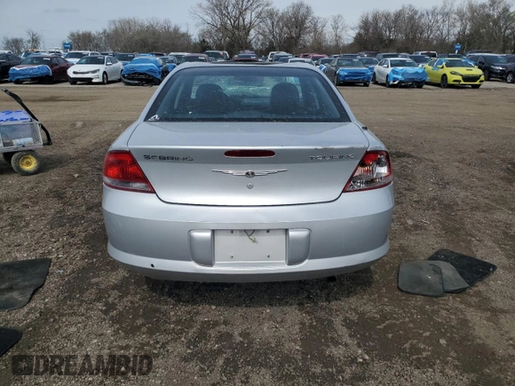 2005 Chrysler Sebring Touring with VIN 1C3EL56R45N666597, listed as a Copart auction lot 51669735 with 172,891 mi miles and Salvage title. Bid and sale history available at DreamBid. Image 6.