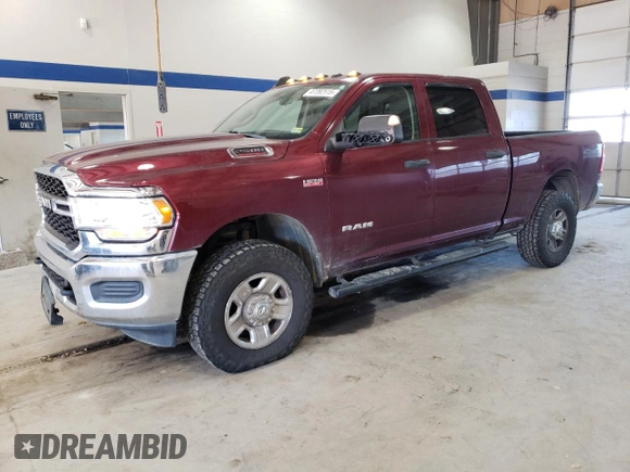 2019 Ram 2500 Tradesman with VIN 3C6UR5CJ4KG619523, listed as a Copart auction lot 47282515 with 113,965 mi miles and Salvage Title. Bid and sale history available at carsss.com. Image 1.