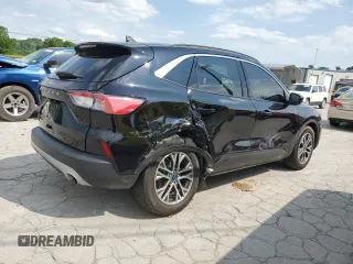 2021 Ford Escape SEL with VIN 1FMCU0H66MUA70235, listed as a Copart auction lot 56652395 with 48,766 mi miles and Salvage title. Bid and sale history available at DreamBid. Image 3.