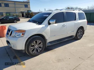 2015 Nissan Armada SV with VIN 5N1BA0ND8FN616053, listed as a Copart auction lot 88253385 with 211,004 mi miles and Salvage Title. Bid and sale history available at DreamBid. Image 1.