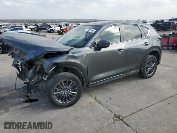 2021 Mazda CX-5 Touring with VIN JM3KFACM9M0330485, listed as a Copart auction lot 44622895 with Not Provided miles and Salvage Title. Bid and sale history available at DreamBid. Image 1.