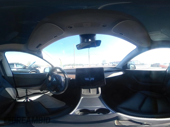 2021 Tesla Model Y Long Range with VIN 5YJYGAEE1MF149887, listed as a IAAI auction lot 42032104 with 54,932 mi miles. Bid and sale history available at carsss.com. Image 20.