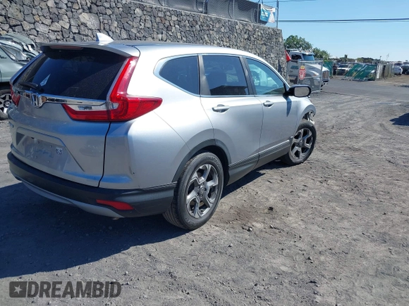 2019 Honda CR-V EX with VIN 5J6RW1H5XKA003863, listed as a IAAI auction lot 41424720 with 1 mi miles. Bid and sale history available at carsss.com. Image 4.