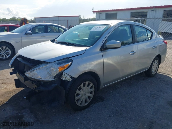 2017 Nissan Versa Sedan SV with VIN 3N1CN7AP1HK432431, listed as a IAAI auction lot 41178130 with 128,986 mi miles. Bid and sale history available at carsss.com. Image 18.