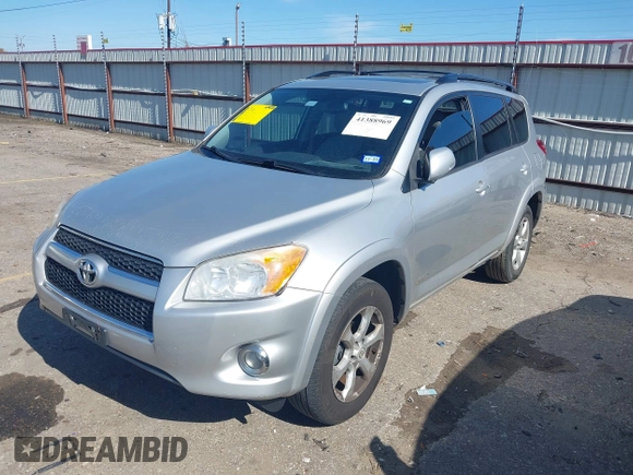 2012 Toyota RAV4 Limited with VIN 2T3YF4DV6CW127477, listed as a IAAI auction lot 41388969 with 208,087 mi miles. Bid and sale history available at carsss.com. Image 2.