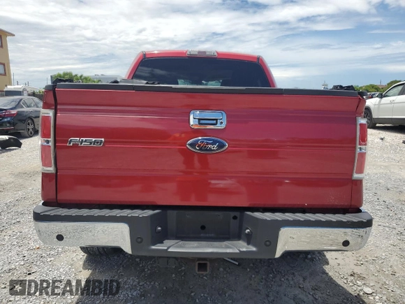 2010 Ford F-150 XL with VIN 1FTEW1C8XAFB04716, listed as a Copart auction lot 65761825 with 69,683 mi miles and Salvage title. Bid and sale history available at DreamBid. Image 6.