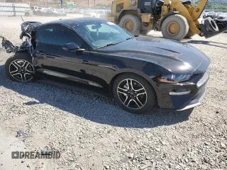 2019 Ford Mustang EcoBoost z VIN 1FA6P8TH2K5176100, wystawiony jako Copart lot #60731865 z przebiegiem 6 118 mil mil oraz Szkoda całkowita • Salvage title. Historia ofert i sprzedaży dostępna na DreamBid. Obrazek 4.