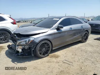 2019 Mercedes-Benz CLA 250 z VIN WDDSJ4EB5KN739027, wystawiony jako Copart lot #59743325 z przebiegiem 58 550 mil mil oraz Szkoda całkowita • Salvage title. Historia ofert i sprzedaży dostępna na DreamBid. Obrazek 1.