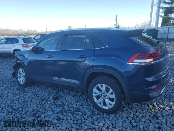 2021 Volkswagen Atlas S with VIN 1V2GC2CA5MC231193, listed as a Copart auction lot 86912884 with 25,595 mi miles and Salvage title. Bid and sale history available at DreamBid. Image 2.