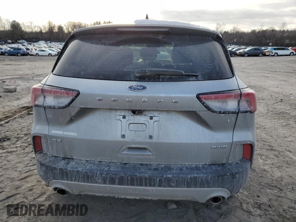 2022 Ford Escape SE with VIN 1FMCU9G67NUA64788, listed as a Copart auction lot 45883815 with 48,537 mi miles and Salvage Title. Bid and sale history available at DreamBid. Image 6.