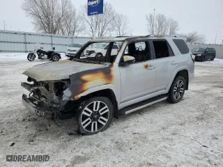 2023 Toyota 4Runner Limited with VIN JTEKU5JR6P6120282, listed as a Copart auction lot 45339945 with 0 mi miles and Salvage Title. Bid and sale history available at carsss.com. Image 1.