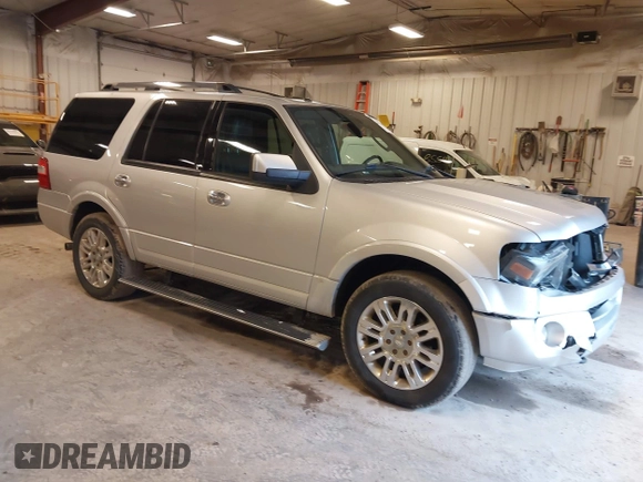 2013 Ford Expedition Limited with VIN 1FMJU2A59DEF02427, listed as a IAAI auction lot 42332345 with 165,314 mi miles and . Bid and sale history available at DreamBid. Image 1.