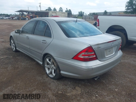 2005 Mercedes-Benz C 230 Kompressor with VIN WDBRF40J75F652543, listed as a IAAI auction lot 42354324 with 158,490 mi miles and . Bid and sale history available at DreamBid. Image 3.
