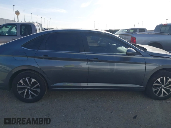 2024 Volkswagen Jetta S with VIN 3VW5M7BU0RM095394, listed as a IAAI auction lot 41819825 with 3,049 mi miles and . Bid and sale history available at DreamBid. Image 14.