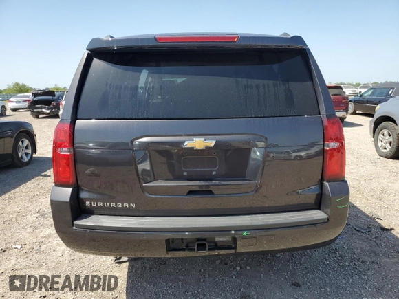 2018 Chevrolet Suburban LT with VIN 1GNSCHKC6JR122002, listed as a Copart auction lot 52034425 with Not provided miles and Salvage title. Bid and sale history available at DreamBid. Image 6.
