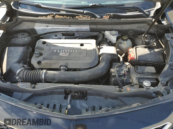 2020 Cadillac XT4 FWD Sport with VIN 1GYFZER49LF024652, listed as a Copart auction lot 46231255 with 87,567 mi miles and Salvage title. Bid and sale history available at DreamBid. Image 13.