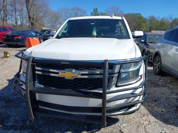 2017 Chevrolet Tahoe Commercial with VIN 1GNSKFEC8HR216301, listed as a IAAI auction lot 41602286 with 160,619 mi miles. Bid and sale history available at carsss.com. Image 12.