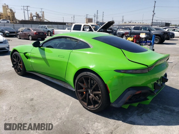 2020 Aston Martin Vantage z VIN SCFSMGAWXLGN04772, wystawiony jako Copart lot #66759284 z przebiegiem 17 757 mil mil oraz Szkoda całkowita • Salvage title. Historia ofert i sprzedaży dostępna na DreamBid. Obrazek 2.