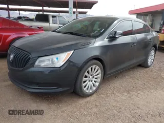 2014 Buick LaCrosse Leather with VIN 1G4GB5G39EF288087, listed as a IAAI auction lot 41897156 with 156,413 mi miles. Bid and sale history available at carsss.com. Image 17.