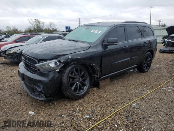 2018 Dodge Durango GT with VIN 1C4RDJDG7JC416409, listed as a Copart auction lot 55337995 with 94,455 mi miles and Salvage title. Bid and sale history available at DreamBid. Image 1.