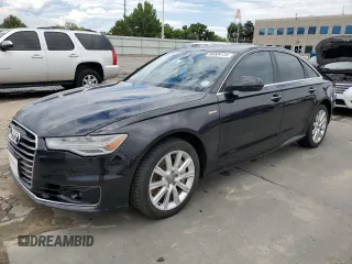 2016 Audi A6 3.0T Prestige with VIN WAUHGBFC3GN014643, listed as a Copart auction lot 66584134 with 47,456 mi miles and Salvage Title. Bid and sale history available at carsss.com. Image 1.