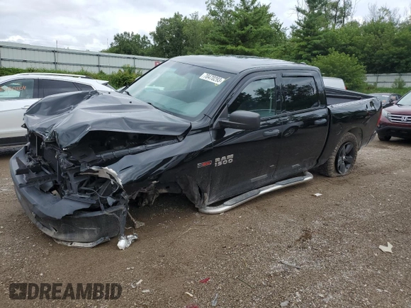 2015 Ram 1500 Tradesman with VIN 1C6RR7KM1FS579896, listed as a Copart auction lot 70744024 with 125,489 mi miles and Non repairable. Bid and sale history available at DreamBid. Image 1.