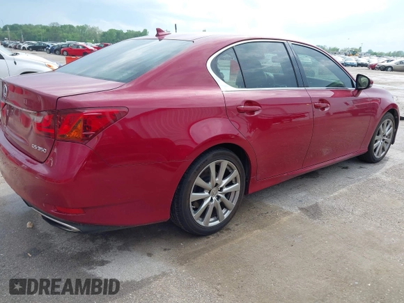 2013 Lexus GS 350 z VIN JTHBE1BL9D5006541, wystawiony jako IAAI lot #42160119 z przebiegiem 116 605 mil mil oraz . Historia ofert i sprzedaży dostępna na DreamBid. Obrazek 4.