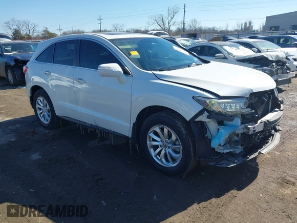 2017 Acura RDX Technology with VIN 5J8TB3H51HL007558, listed as a IAAI auction lot 41570481 with 96,546 mi miles and . Bid and sale history available at DreamBid. Image 1.