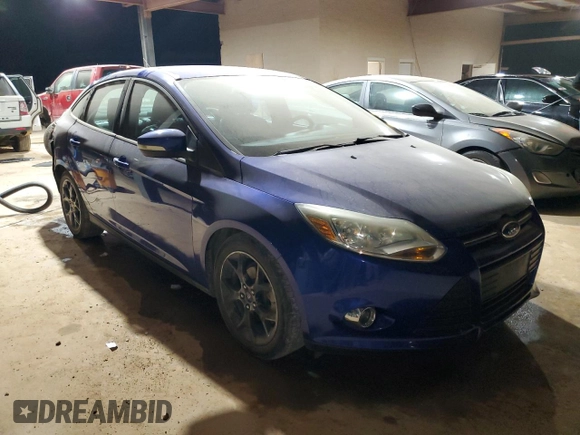 2013 Ford Focus SE with VIN 1FADP3F23DL186912, listed as a Copart auction lot 83547234 with 118,853 mi miles and Salvage Title. Bid and sale history available at carsss.com. Image 4.