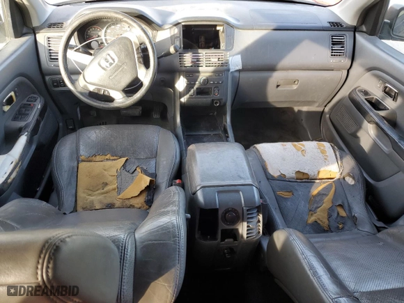 2004 Honda Pilot EX with VIN 2HKYF18594H610642, listed as a Copart auction lot 84663504 with 271,755 mi miles and Salvage Title. Bid and sale history available at carsss.com. Image 8.
