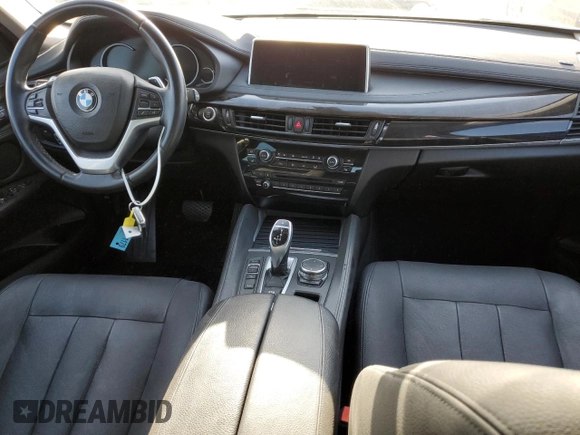 2015 BMW X6 xDrive35i with VIN 5UXKU2C58F0N77348, listed as a Copart auction lot 50579803 with 93,061 mi miles. Bid and sale history available at carsss.com. Image 8.